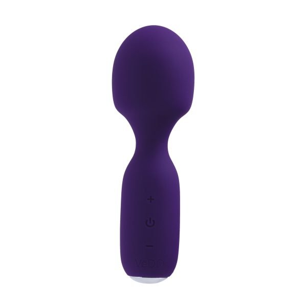 VeDO Wini mini wand in deep purple silicone