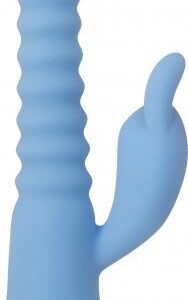 Evolved Bendy Bunny Dual Motors 8 Speeds&functions Ubs Rechargeable Cord Included Silicone Waterproo
