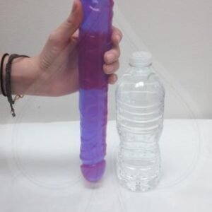 Jellies Jr 12" Double Dong - Purple